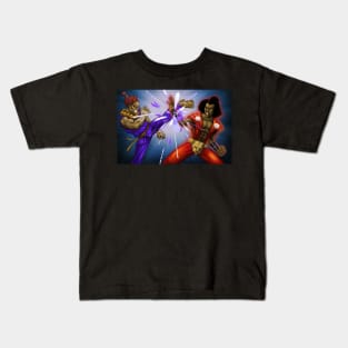 Akuma VS Sho'Nuff Kids T-Shirt
